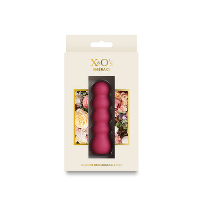X & Os by NS Novelties Embrace Vibrator – Pink