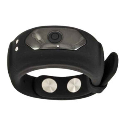 Nasstoys Cock Power Adjustable Belt Ring - Black - USB Rechargeable with 10 Vibrating Functions