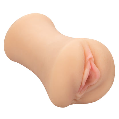 CalExotics Stroke It Juicy Pussy Stroker Sleeve – Ivory