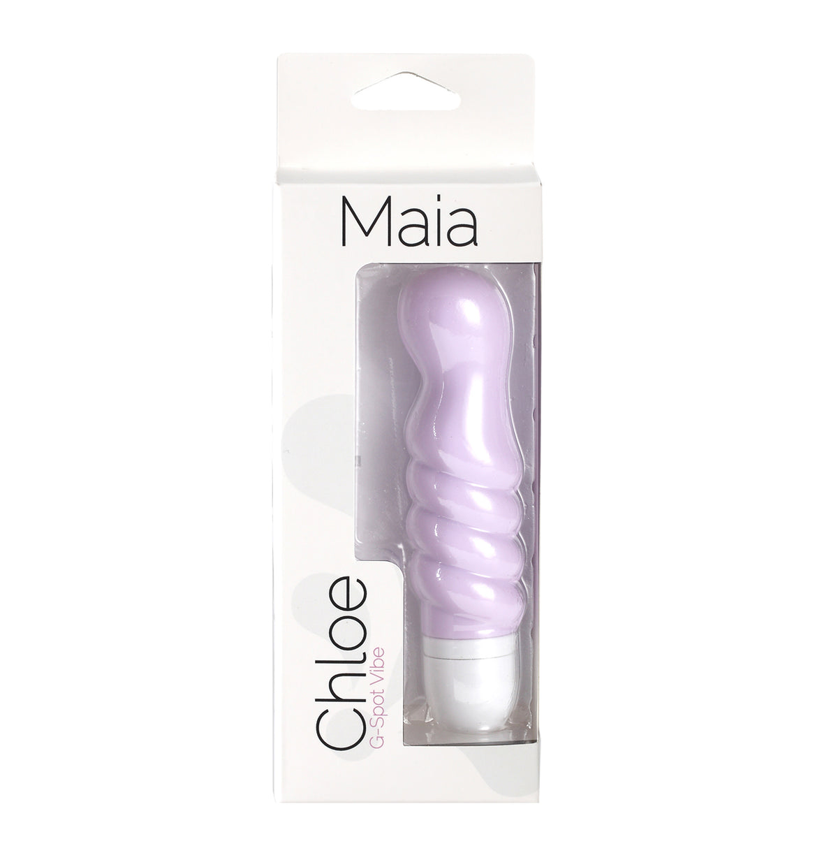 Maia Novelties Chloe Silicone Twissty Mini Vibe - Purple - 15 Vibration Functions