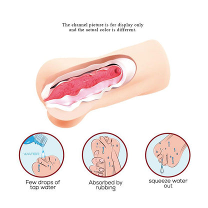 Pretty Love Anime Cheerleader Vagina Stroker – Realistic Light Flesh Design