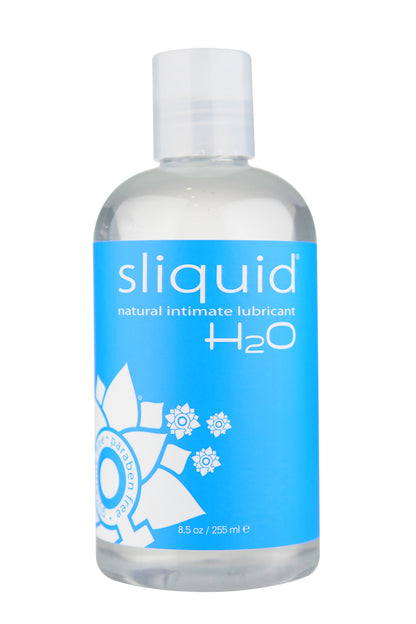 Sliquid Naturals H2O Personal Lubricant – Water-Based, 8.5 Fl Oz