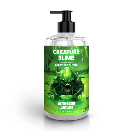 Creature Slime Water Based Lubricant 16oz – Clear