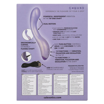 CalExotics G-Love G-Wand Vibrating Massager – Purple