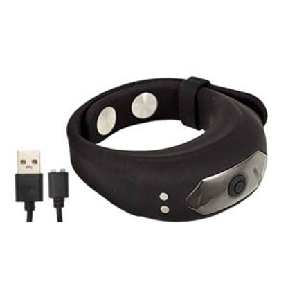Nasstoys Cock Power Adjustable Belt Ring - Black - USB Rechargeable with 10 Vibrating Functions