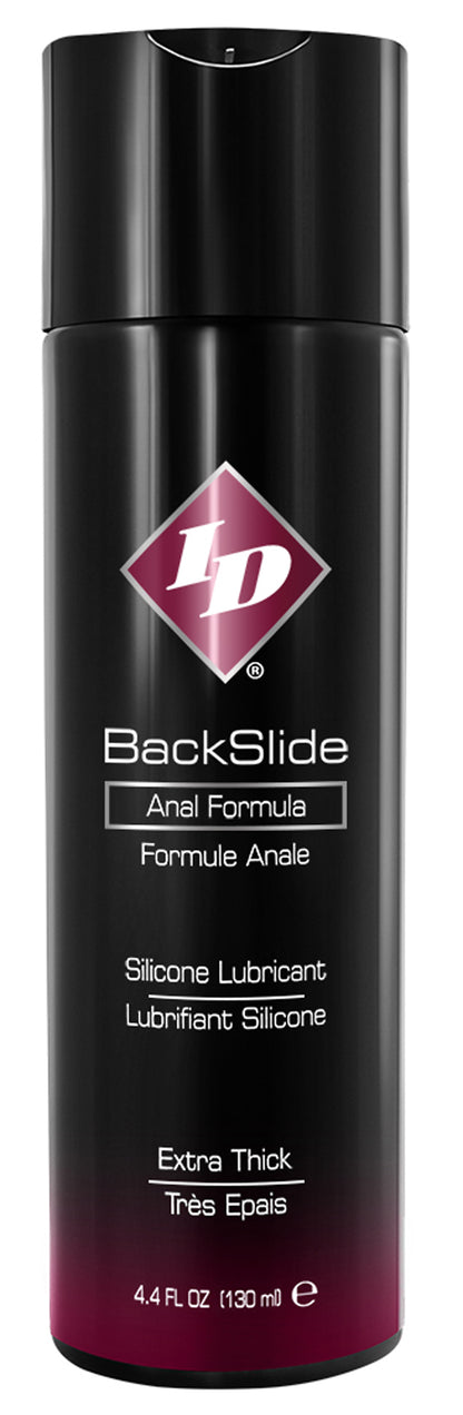 ID BackSlide Silicone-Based Anal Lubricant with Clove and Spilanthes Extract – 4.4 oz