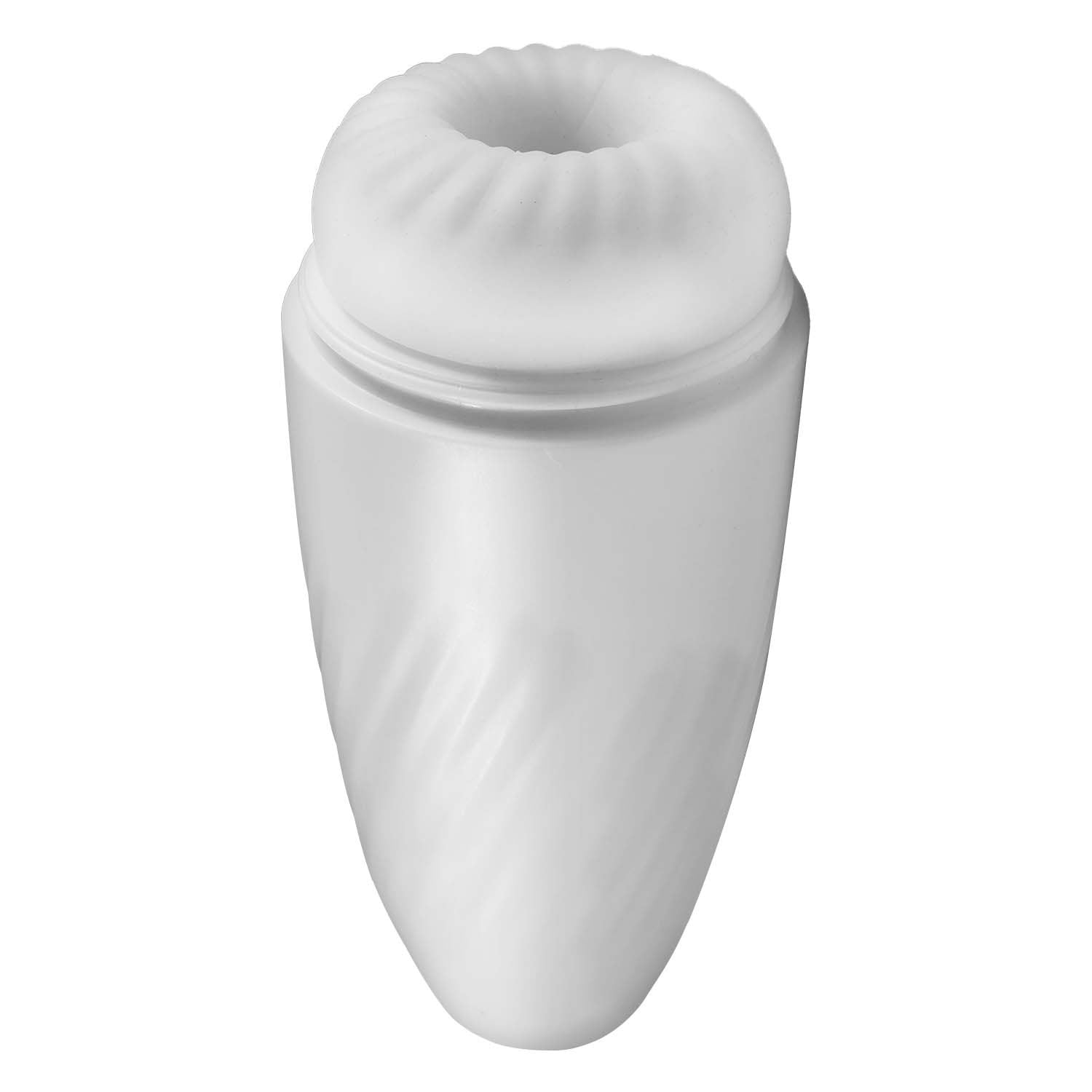 Nasstoys Magic Vibrating & Talking Masturbator - Multi-Function, Rechargeable, White