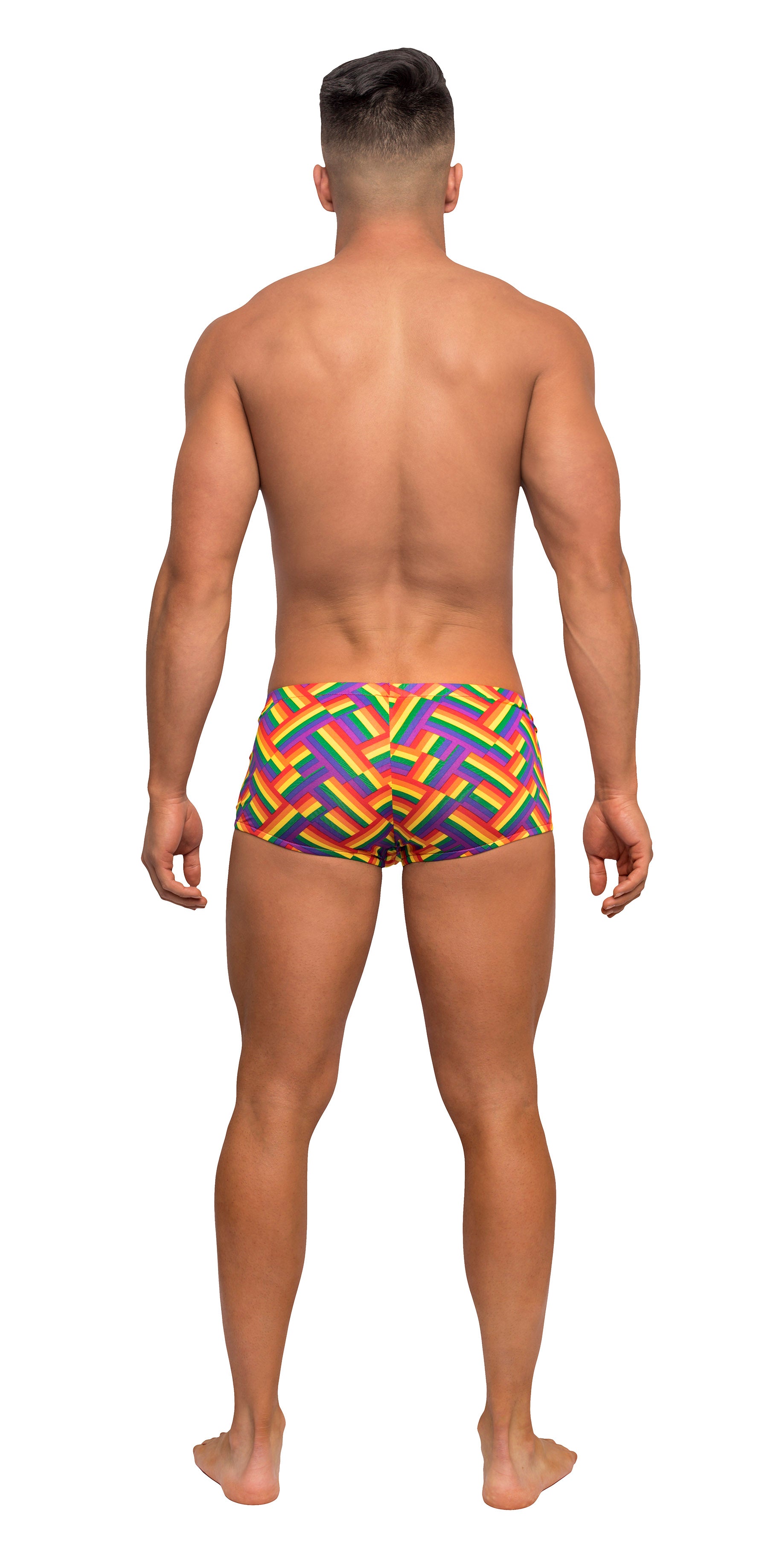 Male Power Pride Fest Mini Short – Multi Color – Medium