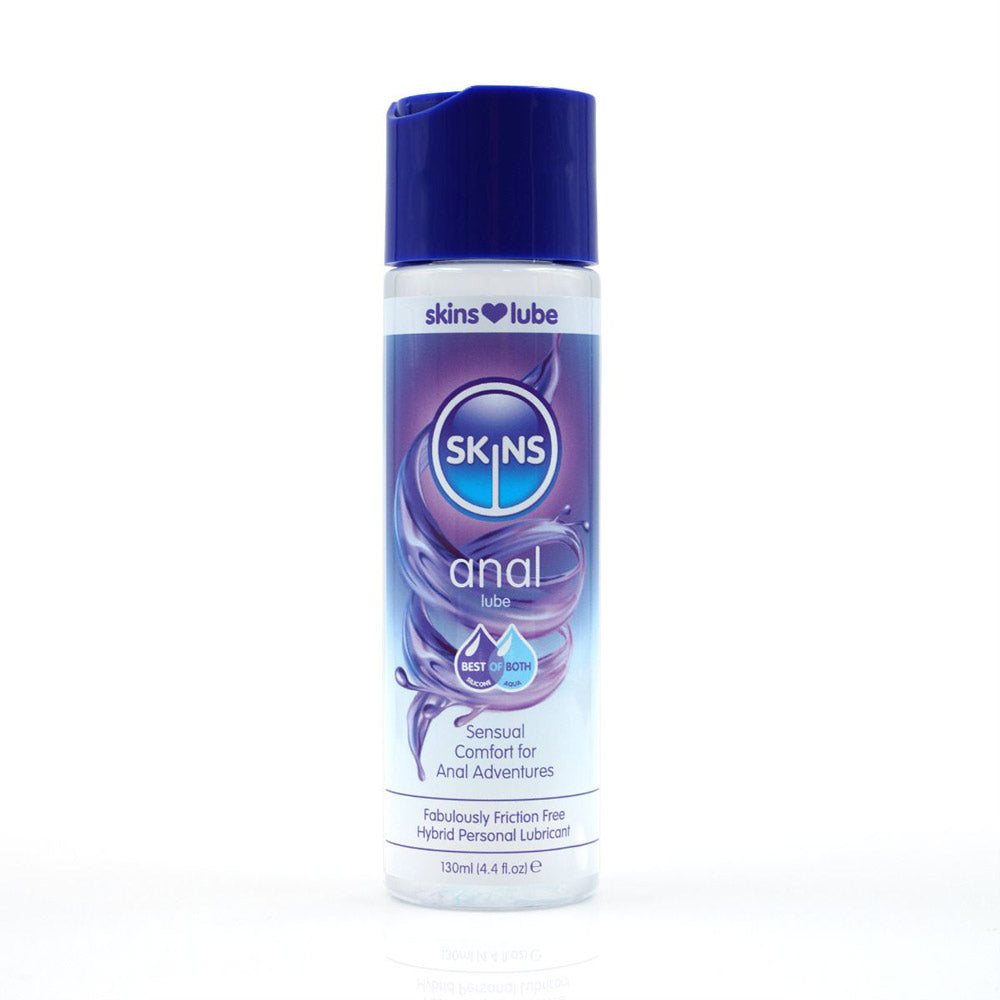 Skins Anal Hybrid Silicone and Water Based Lubricant – 4.4 Fl Oz