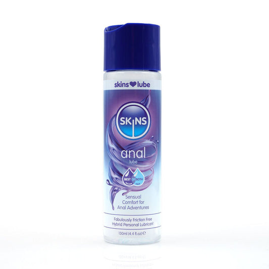 Skins Anal Hybrid Silicone and Water Based Lubricant – 4.4 Fl Oz