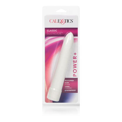 CalExotics Classic Slender Vibrator – Multi-Speed – Beige
