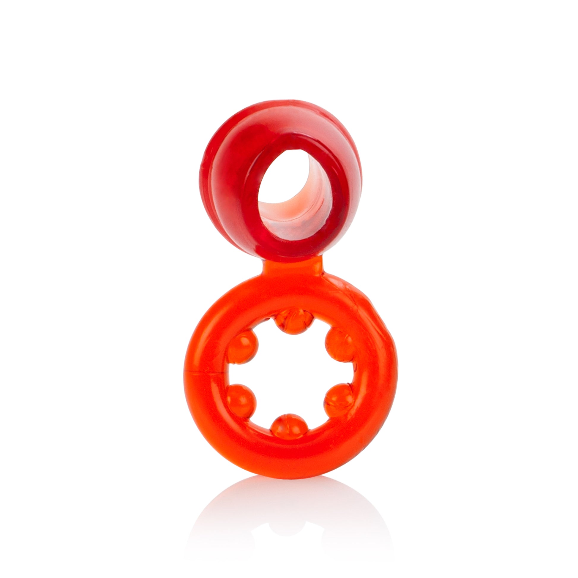 CalExotics Dual Support Magnum Ring – Red – Stretchy Enhancer Ring
