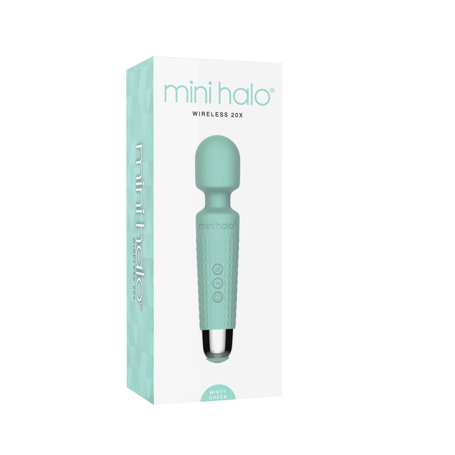 Viben Mini Halo Vibrator – Compact Design with 20 Vibration Patterns – Minty Green