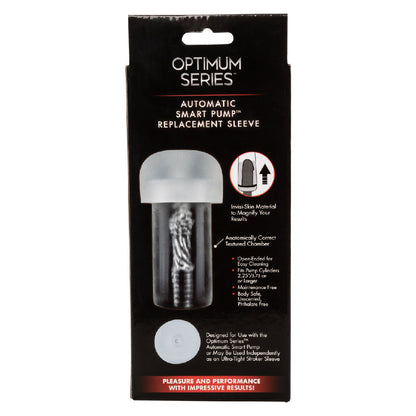 CalExotics Optimum Series Automatic Smart Pump Replacement Sleeve – Clear