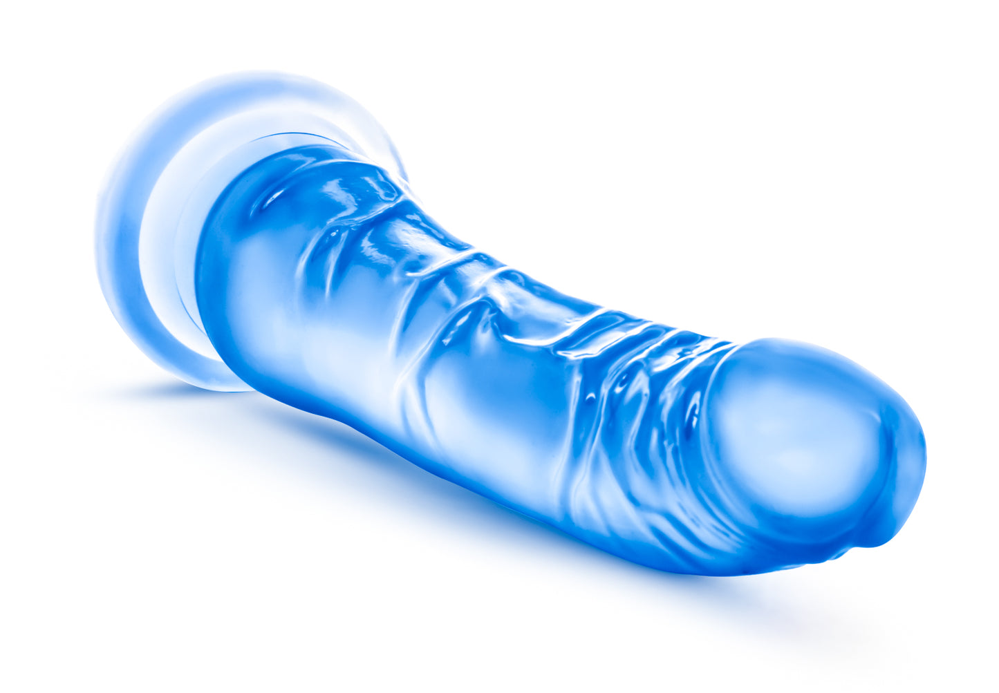 Blush Novelties Sweet 'N Hard 6 Dildo with Suction Cup Base – Blue