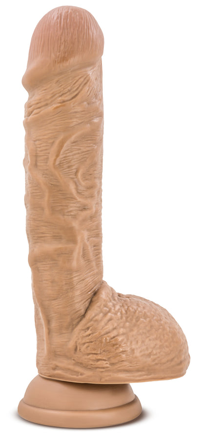 Au Naturel Big Billy 9 Inch Dildo with Suction Cup – Mocha
