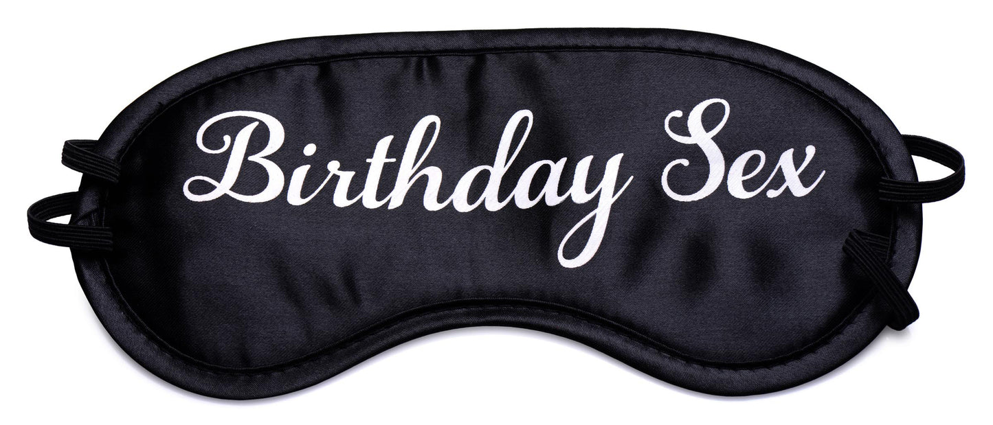 XR Brands Birthday Sex Kit – C-Ring, Plug, C-Stim, Bullet and Blindfold