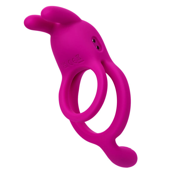 CalExotics Closer Intimate Rechargeable Ring Touch - Pink - Dual-Motor Couples Enhancer