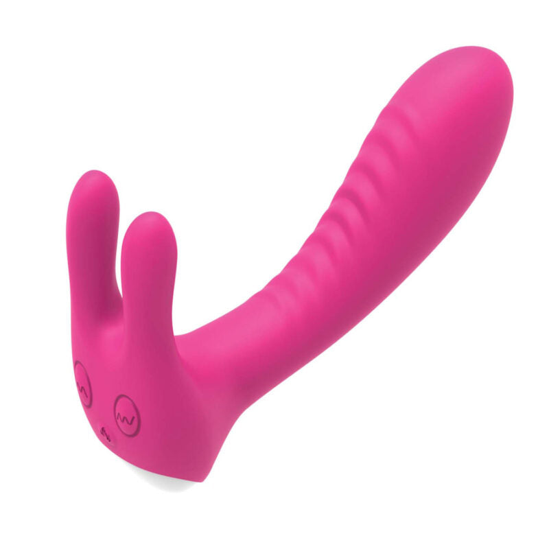 Nasstoys Royale Bunny Heat Massager – Pink – USB Rechargeable with Heating Function