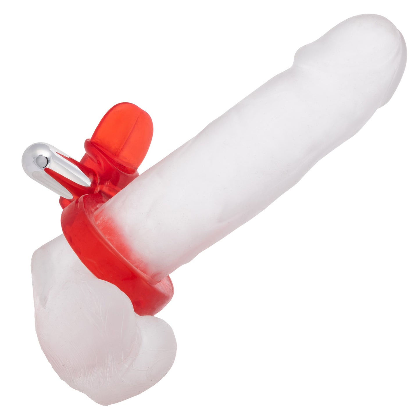 CalExotics Wireless Clit Flicker – Red Vibrating Erection Enhancer