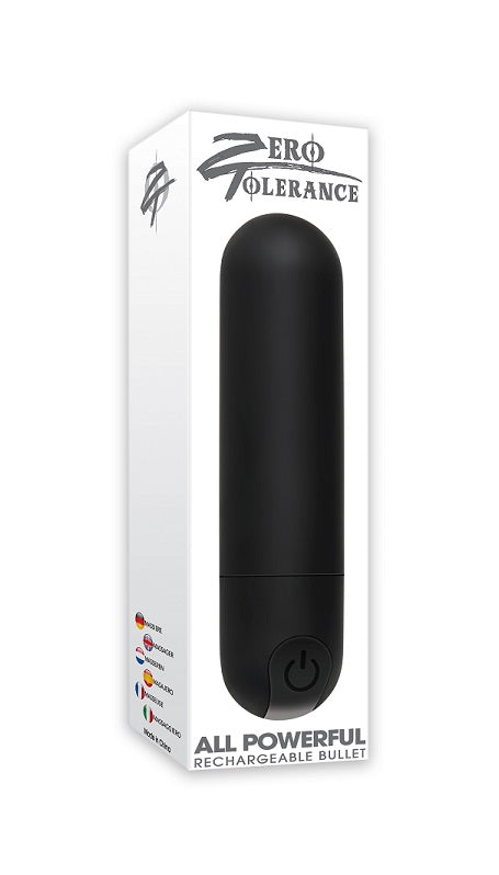 Evolved Novelties All Powerful Rechargeable Bullet – Black