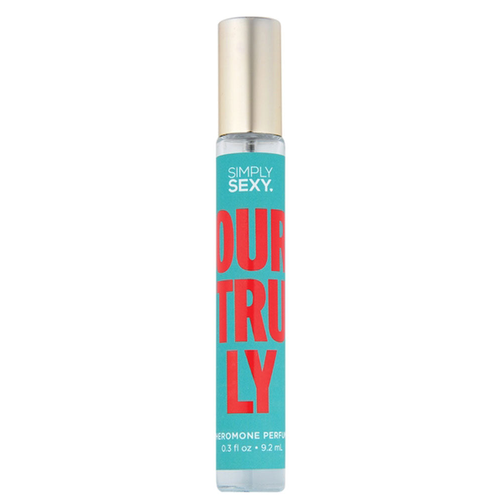 Simply Sexy Yours Truly Pheromone Perfume 0.3 Oz – Floral and Musk Scent