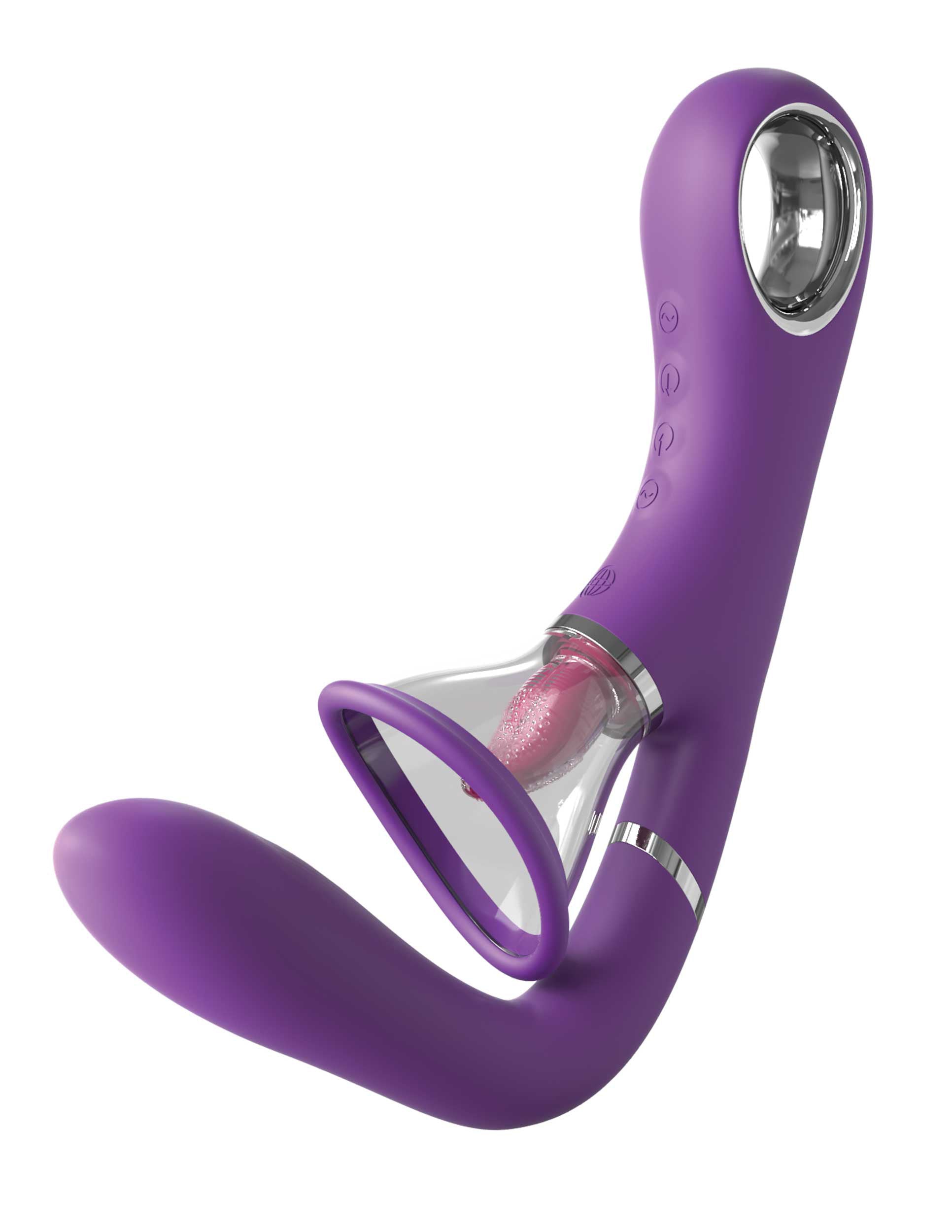 Pipedream Fantasy for Her Ultimate Pleasure Pro - Multi-Function Rechargeable G-Spot Vibrator - Purple