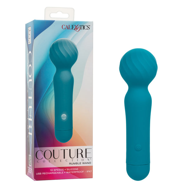 CalExotics Couture Collection Rumble Wand Massager – Blue