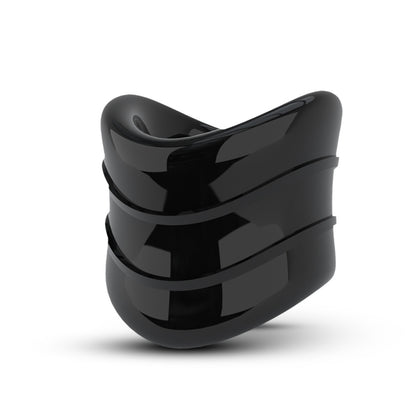 Stay Hard Beef Ball Stretcher Snug X Long - Scrotum Stretcher - Black