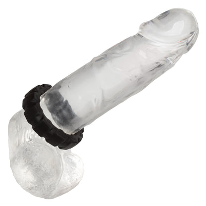 Alpha Liquid Silicone Prolong Tread Ring – Black