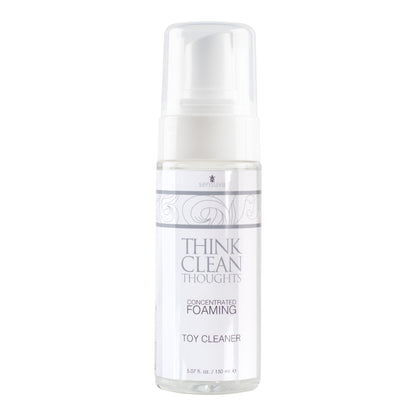 Sensuva Think Clean Thoughts Foaming Toy Cleaner - Antibacterial - 5.07 Fl. Oz.