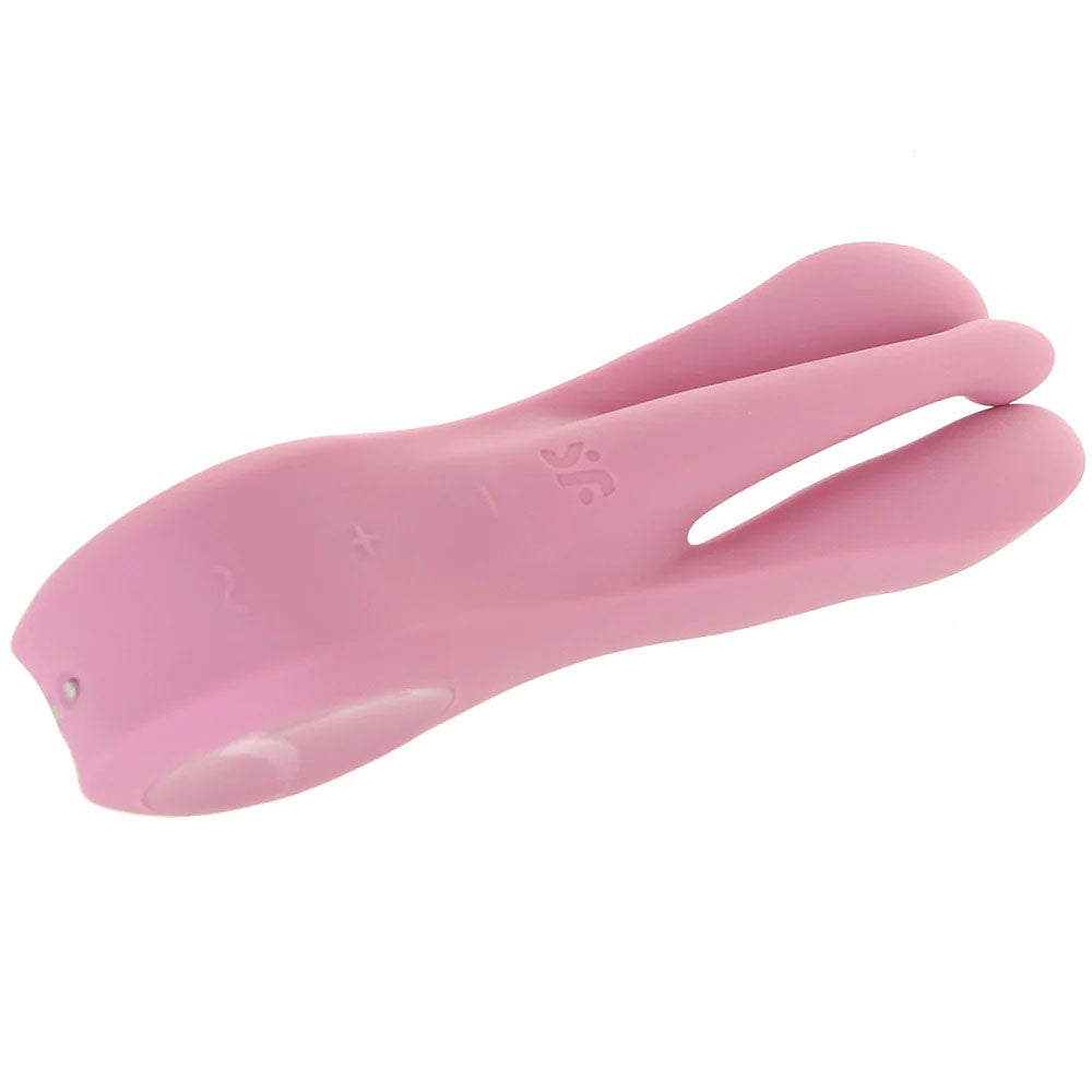 Satisfyer Threesome 1 Vibrator for Clitoral Stimulation – Pink