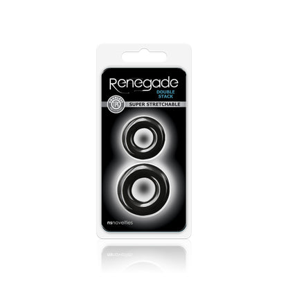 Renegade Double Stack Performance Rings – Black