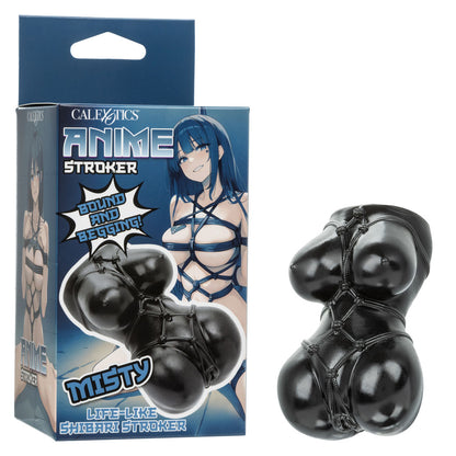 CalExotics Anime Stroker Misty - Realistic Black Male Stroker with Textured Chamber