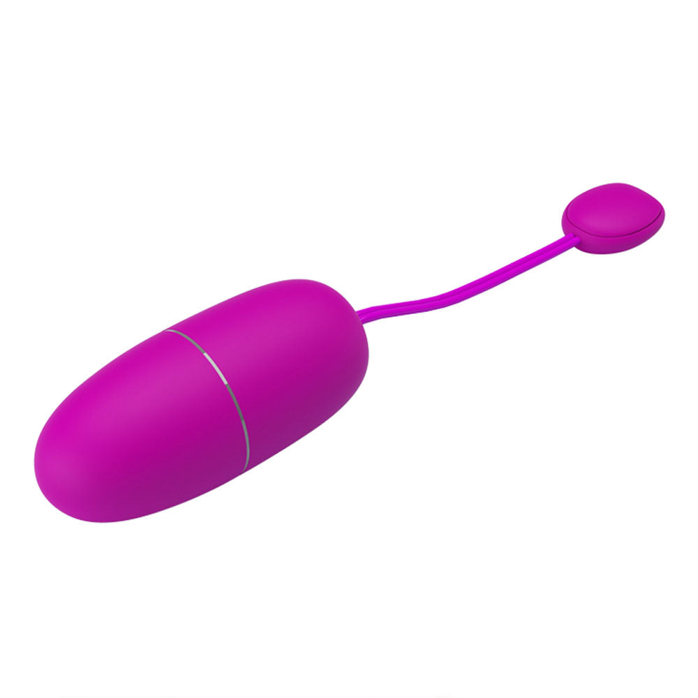 Pretty Love Nymph APP Controlled Vibrating Egg - Purple