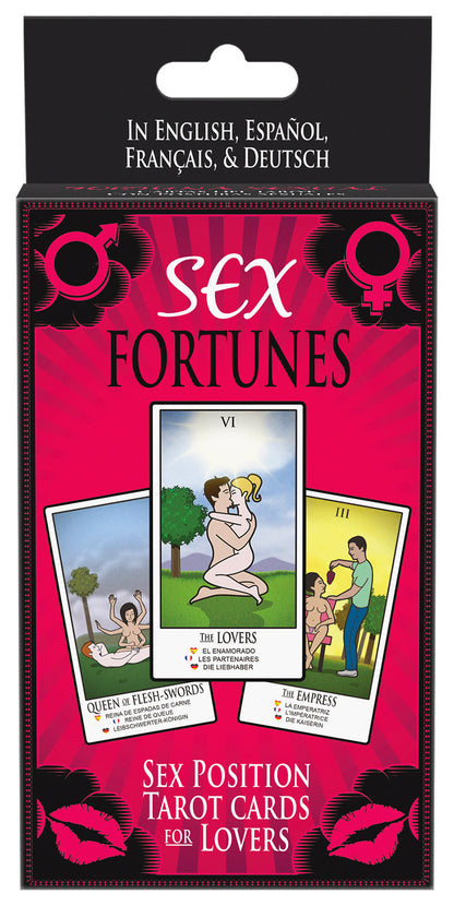 Kheper Games Sex Fortunes Card Game – Tarot Cards for Lovers