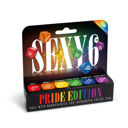 Creative Conceptions Sexy 6 Dice - Pride Edition - Rainbow Color