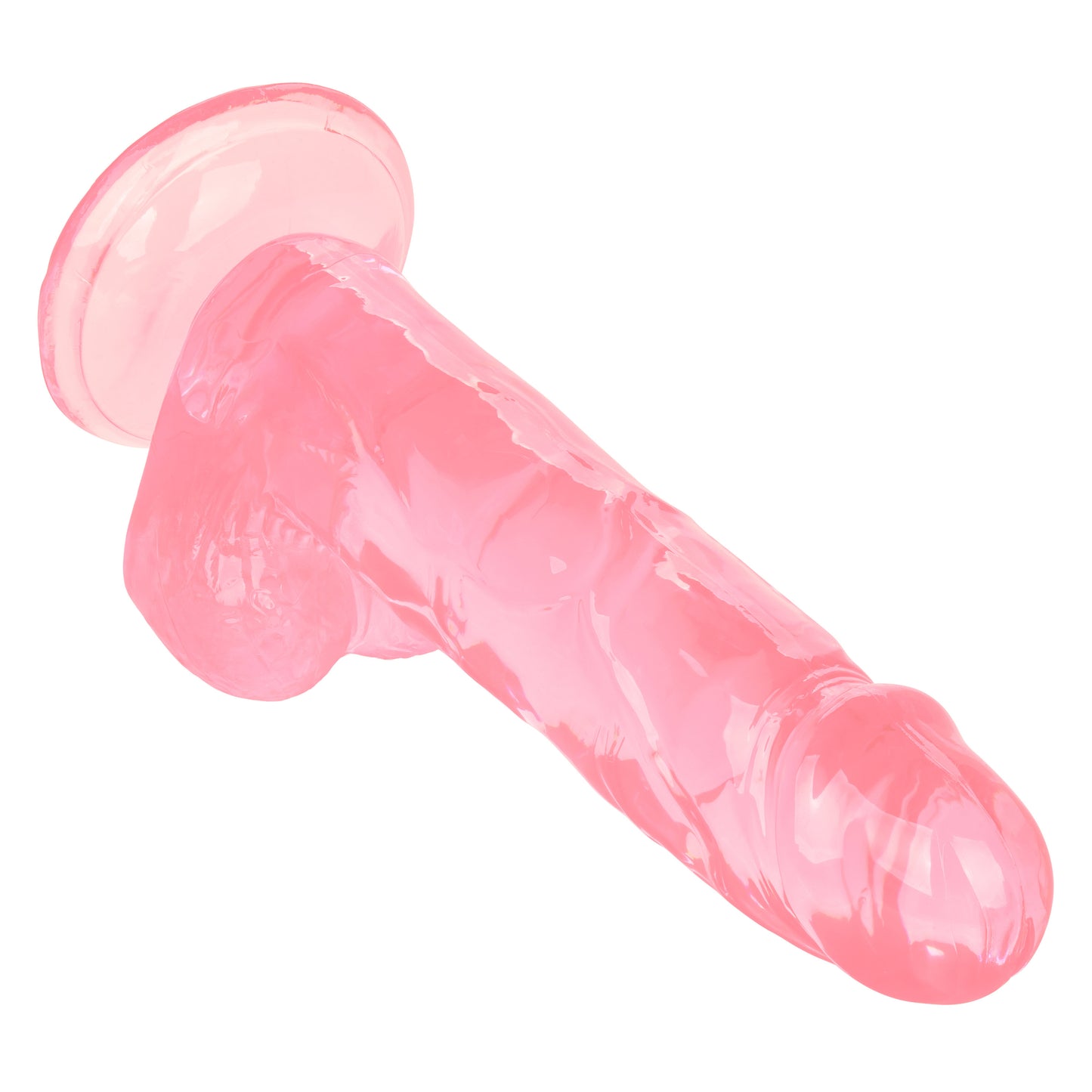 CalExotics Size Queen 6-Inch Realistic Dildo with Suction Cup - Pink