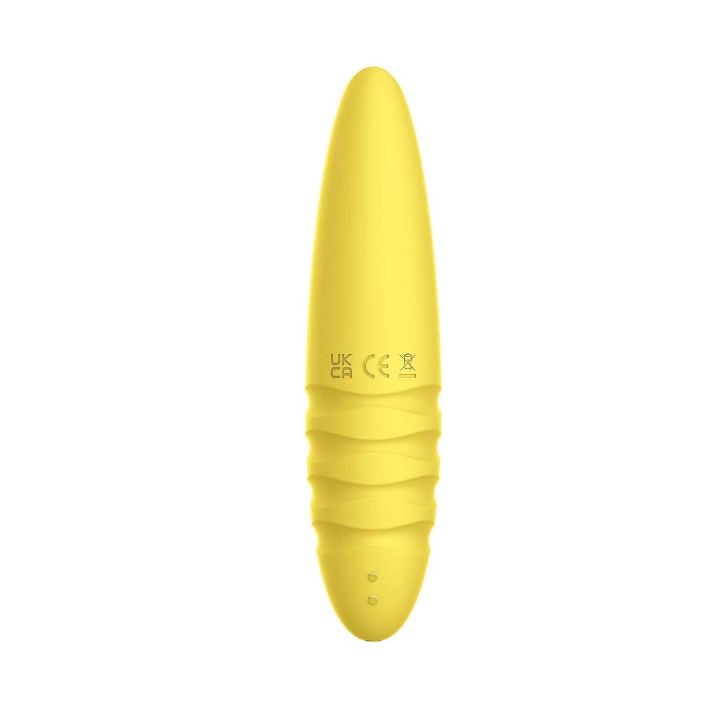 Nasstoys Mellow Yellow Bullet Vibe – Multi-Function Rechargeable Silicone – Yellow