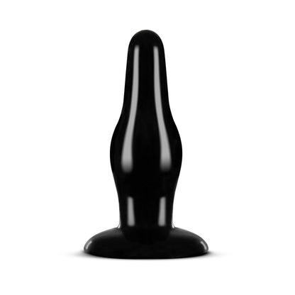 Blush Anal Adventures Pleasure Plug – Black – Tapered Tip for Easy Insertion