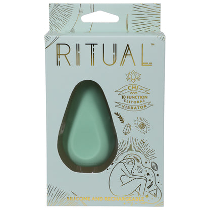 Doc Johnson Chi Rechargeable Silicone Clitoral Vibrator - Mint