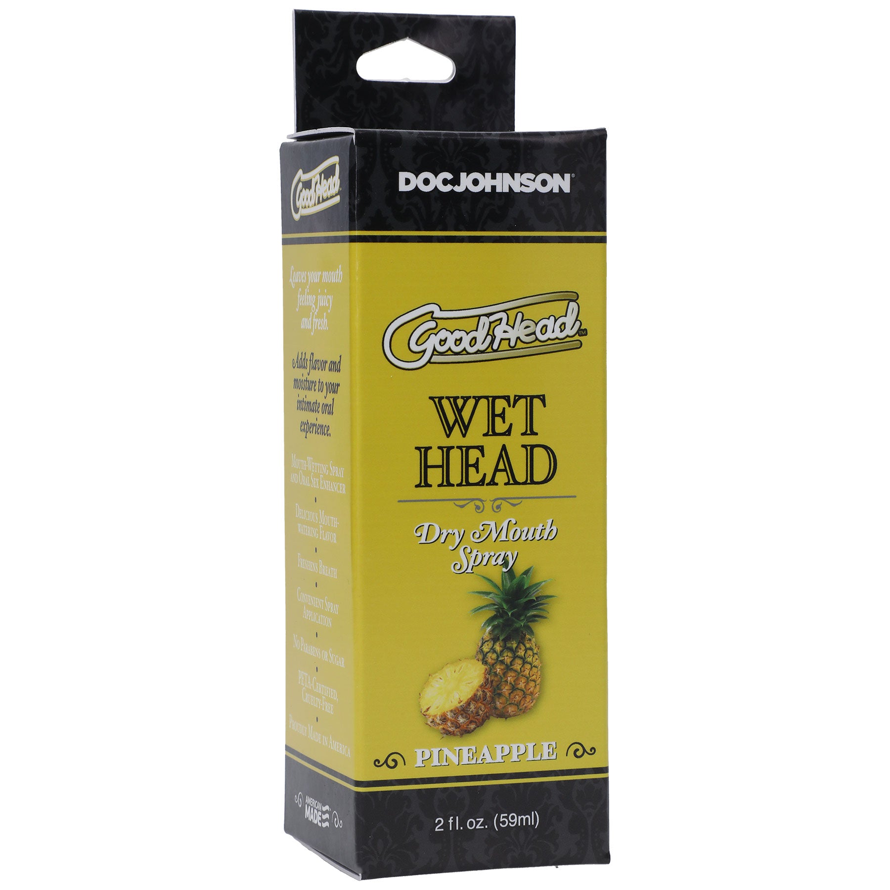 Goodhead Wet Head Dry Mouth Spray - Pineapple Flavor - 2 Fl. Oz.
