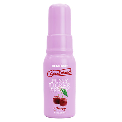 Goodhead Pussy Licker Spray Cherry – Flavor Enhancer for Intimate Use – 1 Fl Oz