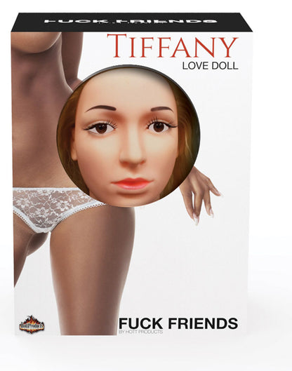 Hott Products Tiffany Inflatable Love Doll with Realistic Features - Beige