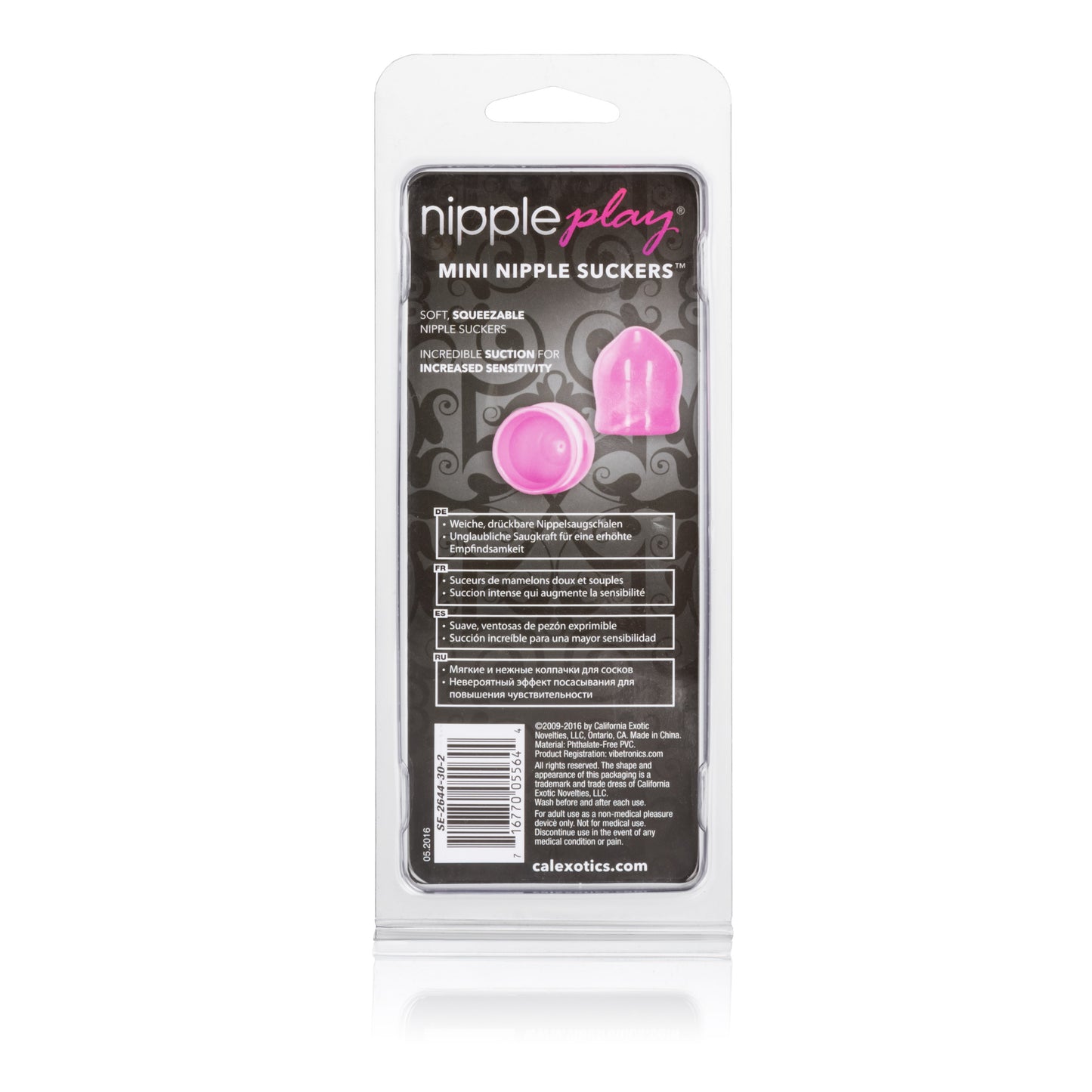 CalExotics Nipple Play Mini Nipple Suckers – Pink