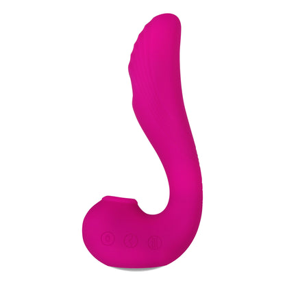 Evolved Novelties The Note Musical Note-Shaped Vibe with G-Spot and Clitoral Stimulation – Pink