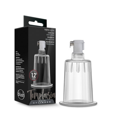 Temptasia Clitoral Pump Cylinder - Clear - 1.2 Inch Diameter
