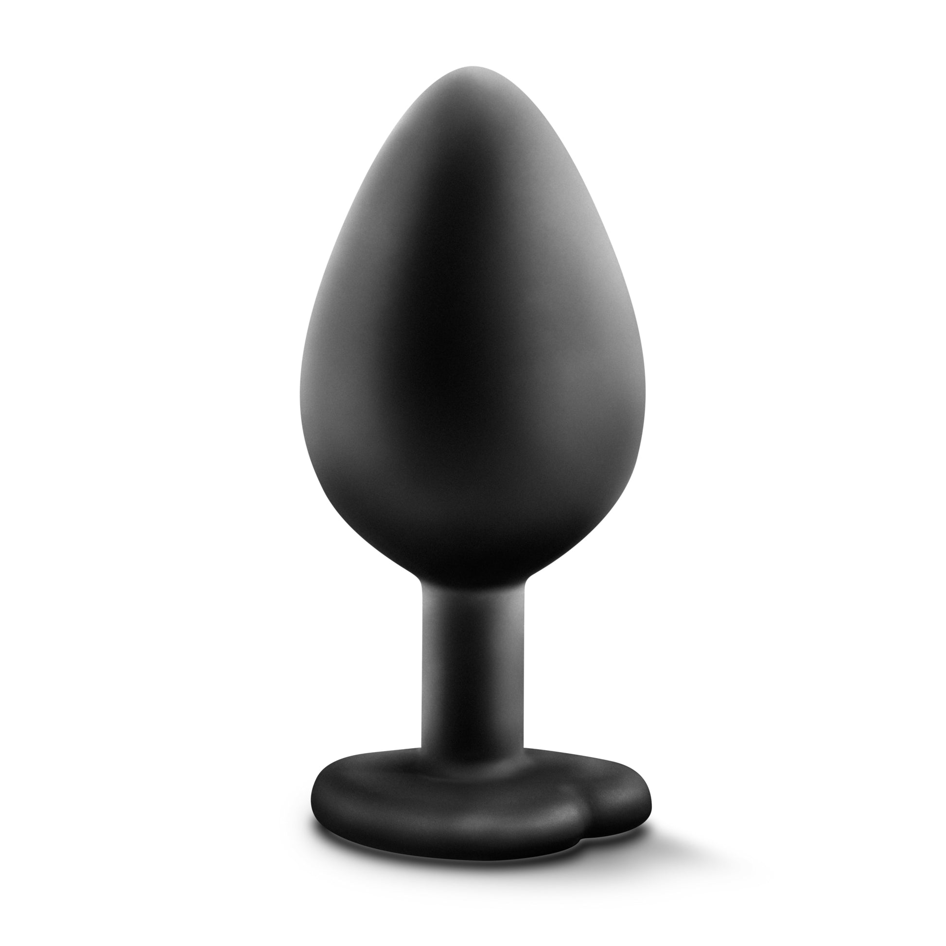 Temptasia Bling Plug - Medium Anal Plug with Flared Base - Black