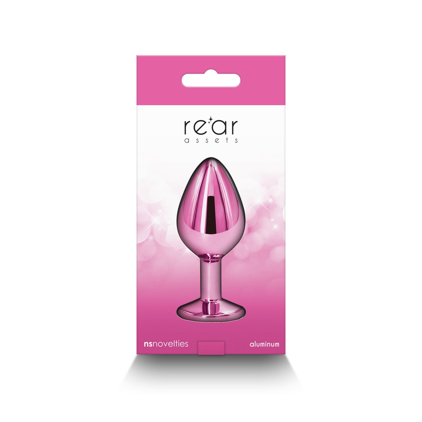 nsnovelties Rear Assets Medium Anal Toy – Pink