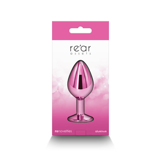 nsnovelties Rear Assets Medium Anal Toy – Pink
